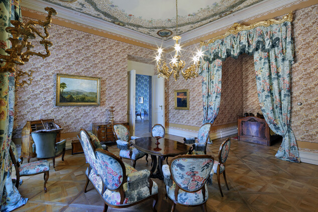 Ploskovice - ložnice císaře